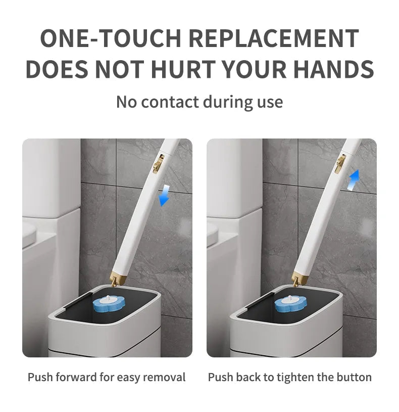 ✨Wall-Mounted Innovative Toilet Brush Set 🚽
