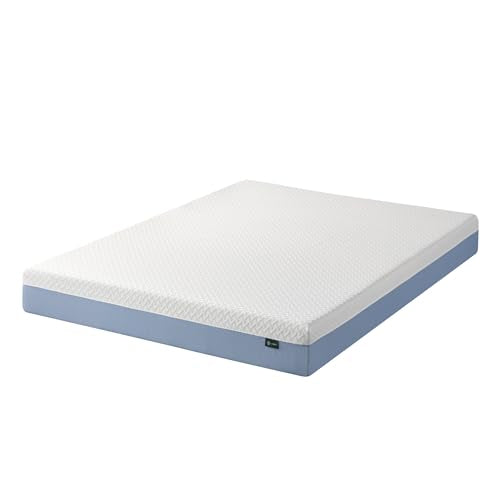 Zinus 8 Inch Full Cooling Essential Memory Foam Mattress, Medium Feel | Designed for Cooler Sleep, Soothing Pressure Relief, Just-Right Medium Feel, CertiPUR-US & OEKO-TEX Certified Materials