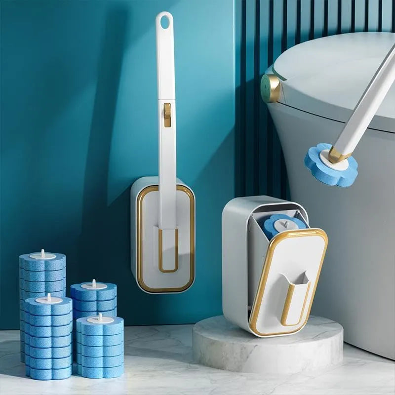 ✨Wall-Mounted Innovative Toilet Brush Set 🚽