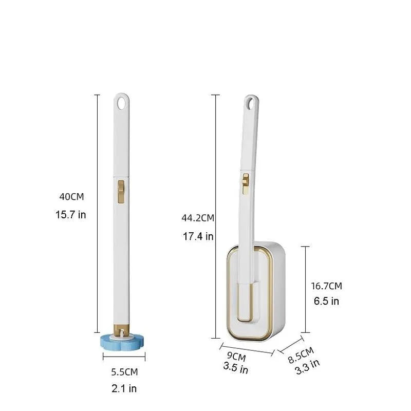 ✨Wall-Mounted Innovative Toilet Brush Set 🚽